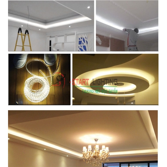 LED CUỘN ỐNG 5050 VÀNG