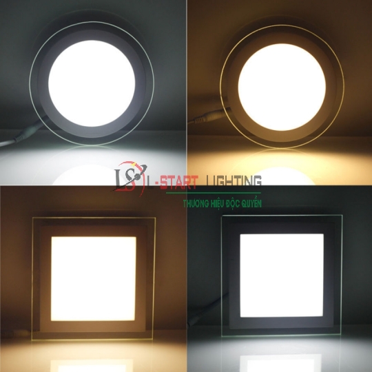 LED ÂM TRẦN VIỀN KIẾNG TRÒN 12W