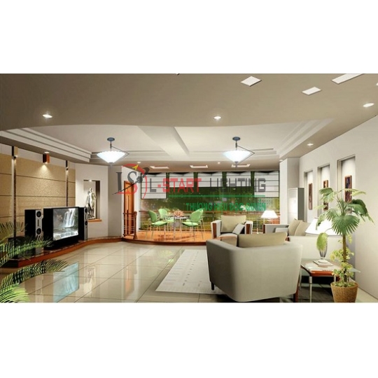 LED ÂM TRẦN VIỀN KIẾNG VUÔNG 6W