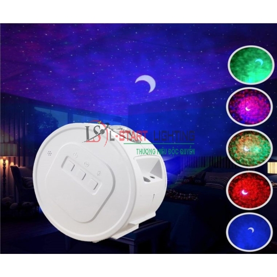 ĐÈN SÂN KHẤU BẦU TRỜI 7 MÀU NE 182T