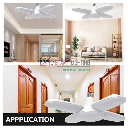 ĐÈN LED 4 CÁNH 60W