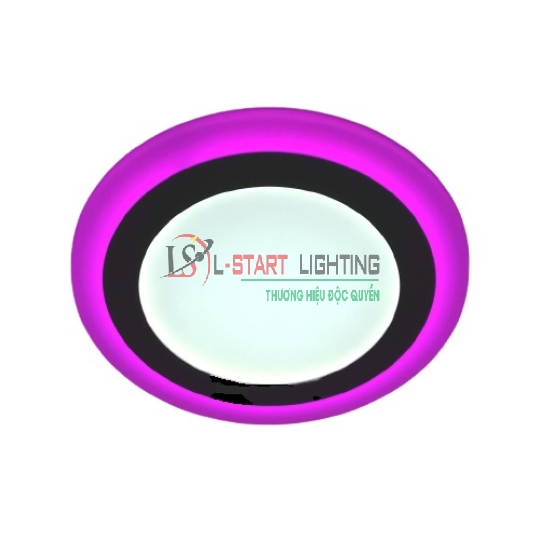 LED ÂM TRẦN VIỀN HỒNG 6+3