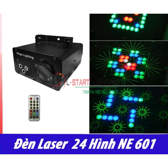 ĐÈN LASER CHIẾU 24 HÌNH 2020 NE 601
