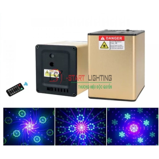 ĐÈN LASER CẢM ỨNG 24 7 MÀU LS B10