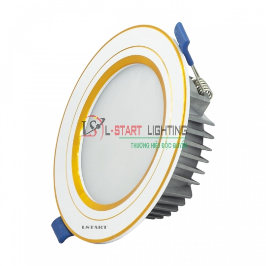 LED ÂM TRẦN VIỀN VÀNG 7W