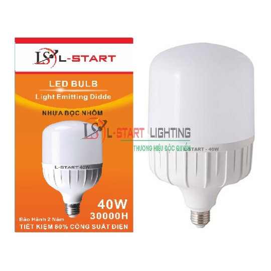 ĐÈN BULB TRỤ LSTART 40W