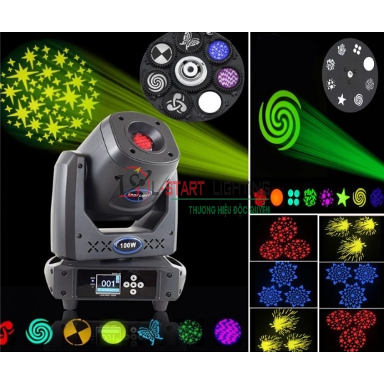 ĐÈN MOVING SPORTLIGHT 100W NE904