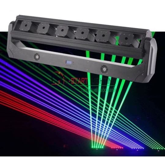 ĐÈN MOVING 6 MẮT XOAY NE 611