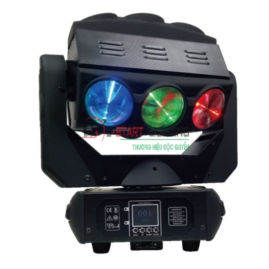 ĐÈN MOVING HEAD 9 MẮT NE 825