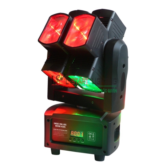 ĐÈN MOVING HEAD 8 MẮT 8x10W NE-824