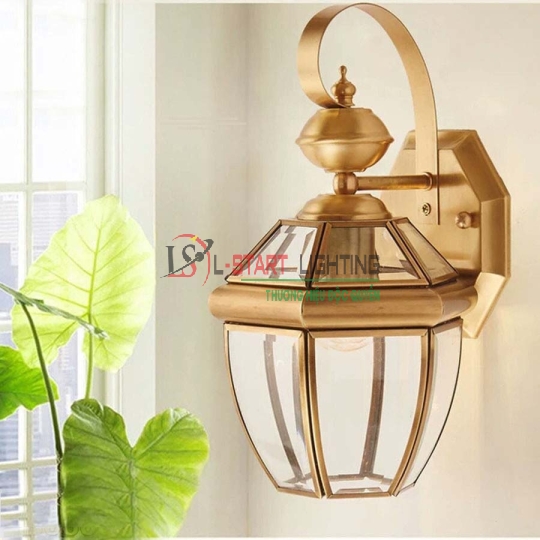ĐÈN VÁCH BẰNG ĐỒNG