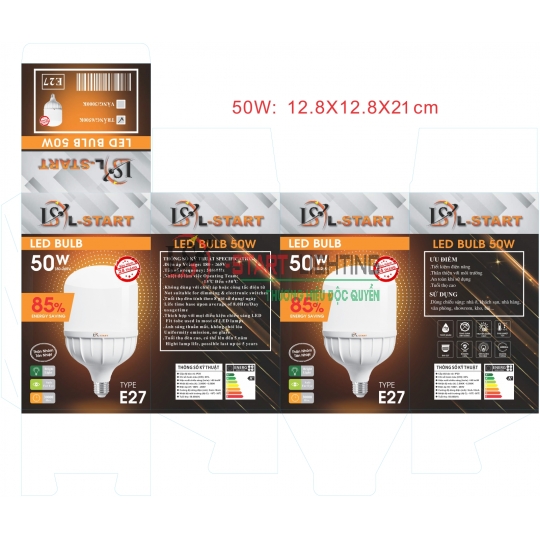 ĐÈN BULB TRỤ L-START 20W 