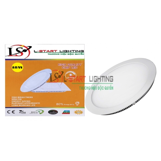 LED ÂM TRẦN LSTART TRÒN 18W