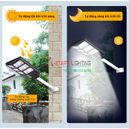 ĐÈN ĐƯỜNG LIỀN THỂ NLMT 360 ĐỘ - 500W