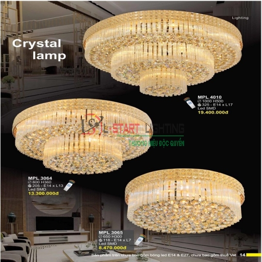 ĐÈN MÂM LED TRANG TRÍ