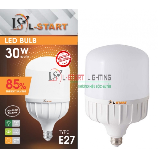 ĐÈN BULB TRỤ L-START 30W 