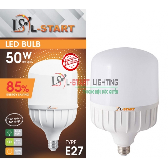 ĐÈN BULB TRỤ L-START 50W 