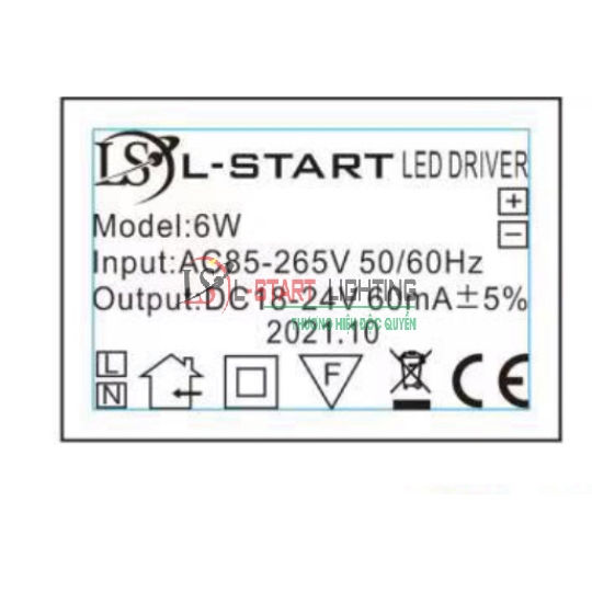 LED ỐP NỔI LSTART TRÒN 6W