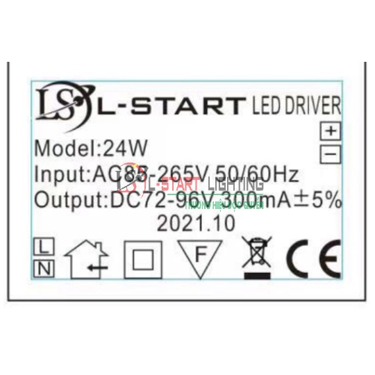 LED ỐP NỔI LSTART TRÒN 24W
